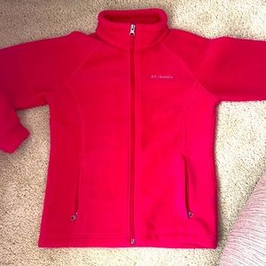 Girls Columbia Jacket Size 10/12.